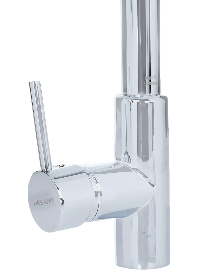 HESANIT Kitchen Faucet Mixer With Dual Function Pullout Sprayer Stainless Steel Brushed - 6831SSB - Image 3