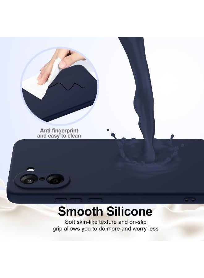 عام غطاء مغناطيسي متوافق مع ون بلس نورد CE5 5G: هيكل رفيع من السيليكون السائل والمطاط الناعم TPU مع رباط معصم وشحن لاسلكي، مقاوم للصدمات والسقوط. - Image 4