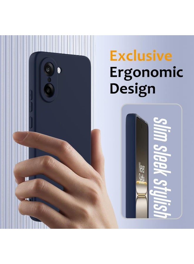 عام غطاء مغناطيسي متوافق مع ون بلس نورد CE5 5G: هيكل رفيع من السيليكون السائل والمطاط الناعم TPU مع رباط معصم وشحن لاسلكي، مقاوم للصدمات والسقوط. - Image 3