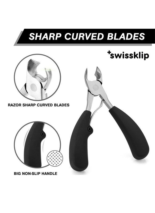 Swissklip Swissklip Toenail Clippers I Heavy Duty Toe Nail Clippers I Toenail Clippers for Thick Nails I Big Toe Nail Clippers for Thick Toenails I Toenail Scissors I Heavy Duty Nail Clippers for Thick Nail (1)  - Image 2