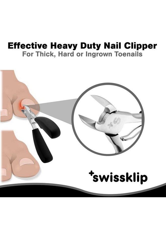 Swissklip Swissklip Toenail Clippers I Heavy Duty Toe Nail Clippers I Toenail Clippers for Thick Nails I Big Toe Nail Clippers for Thick Toenails I Toenail Scissors I Heavy Duty Nail Clippers for Thick Nail (1)  - Image 4