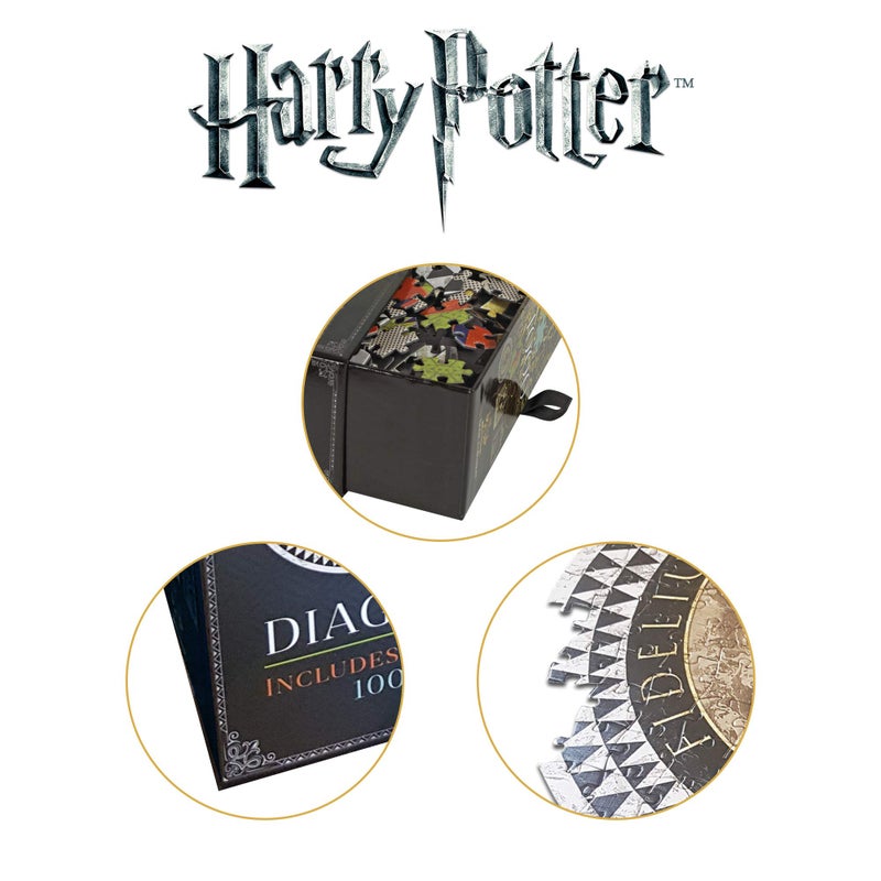 The Noble Collection Harry Potter Diagon Alley Shop Signs Puzzle - Image 5