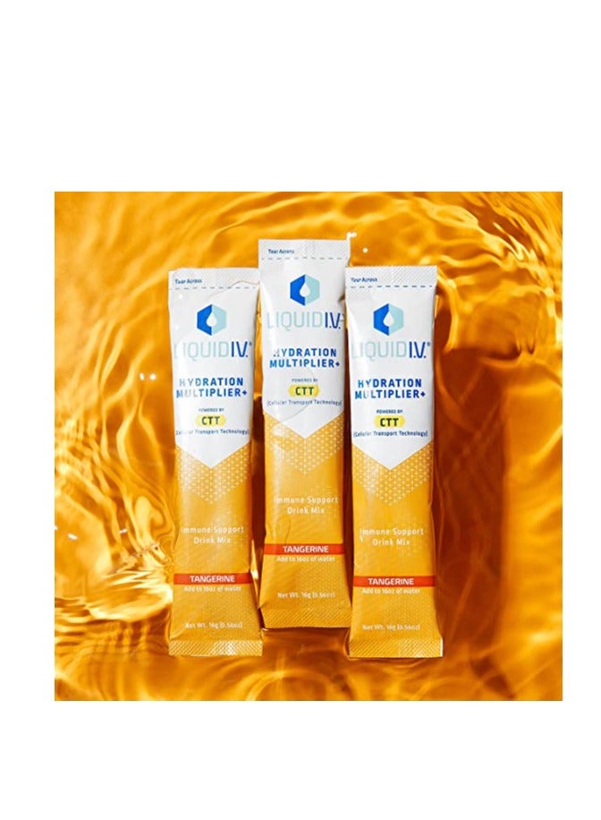 ليكويد آي.في. مضاعف دعم المناعة ، عبوات سهلة الفتح ، نكهة اليوسفي الطازجة - Image 4