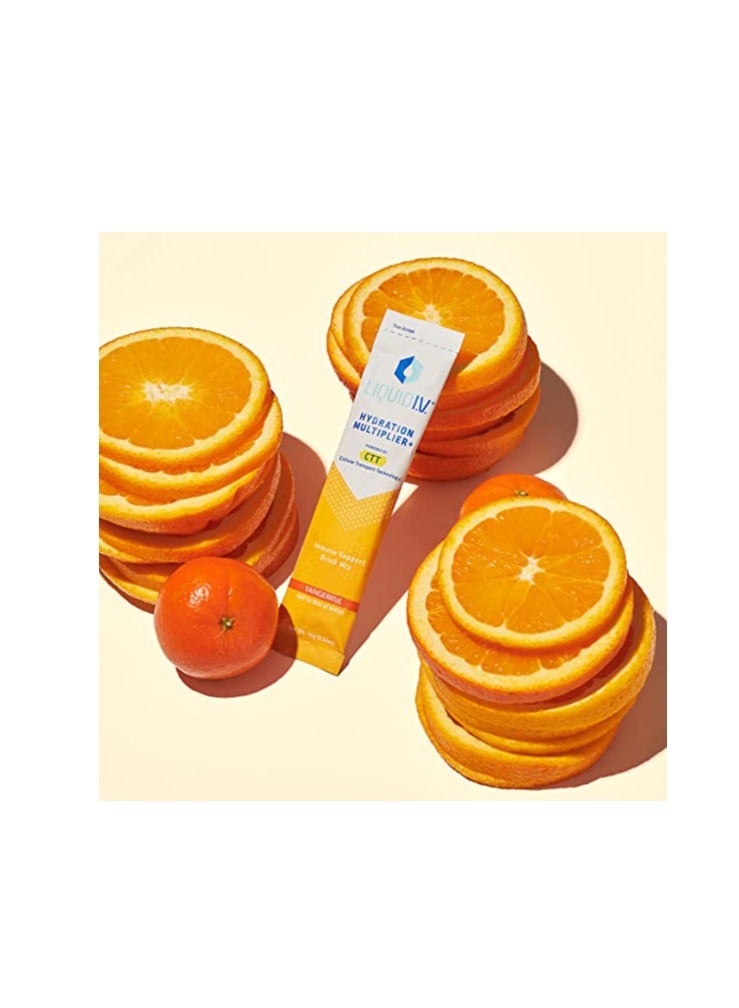 ليكويد آي.في. مضاعف دعم المناعة ، عبوات سهلة الفتح ، نكهة اليوسفي الطازجة - Image 2