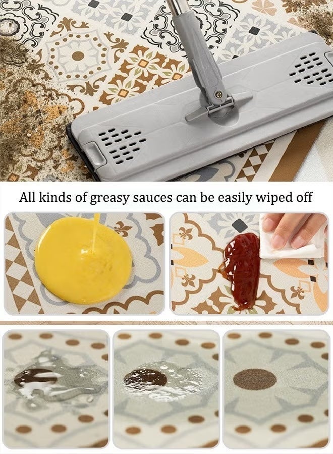 آيسيورا 40x120cm سجادة حمام الطين دياتوم حصيرة حمام فائقة النعومة ماصة سجادة باب المدخل غير قابلة للانزلاق الحصير سريع التجفيف حصائر الحمام حصائر المطبخ - Image 5