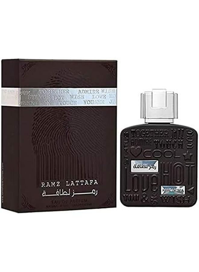 Lattafa Ramz Silver Eau De Parfum 100 Ml For Men - Image 2