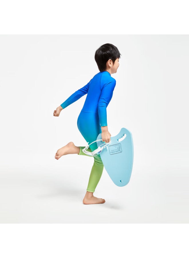 Annil Children's Clothing, Boys And Girls Long-sleeve Long Pants One-piece Swimsuit Set, Summer Elastic Water-repellent Sun Protection - Image 3