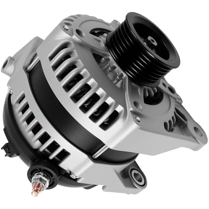 YOMALL Alternator 11240 for 2007 Aspen/Durango 4.7L V8, for 2007-2010 Nitro/Liberty 3.7L V6, for 2007 Commander & Grand Cherokee for 2011-2013 Ram 1500 3.7L V6 / 4.7L V8 160A 6PK 11240N - Image 1