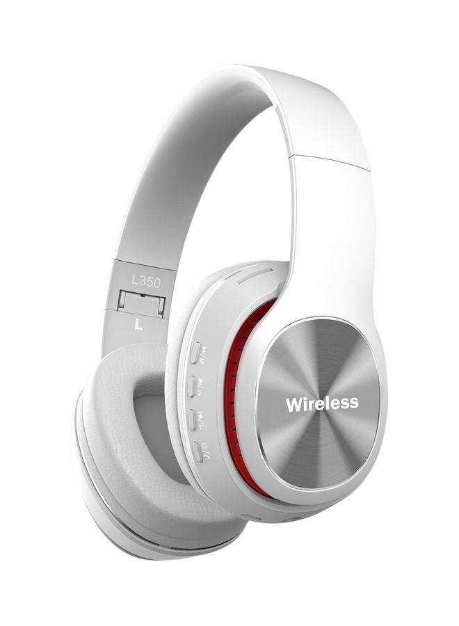 L350 Bluetooth Over-Ear Headphones With Mic White - Image 3