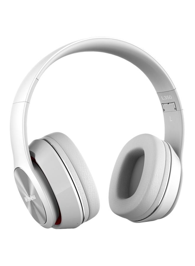 L350 Bluetooth Over-Ear Headphones With Mic White - Image 1