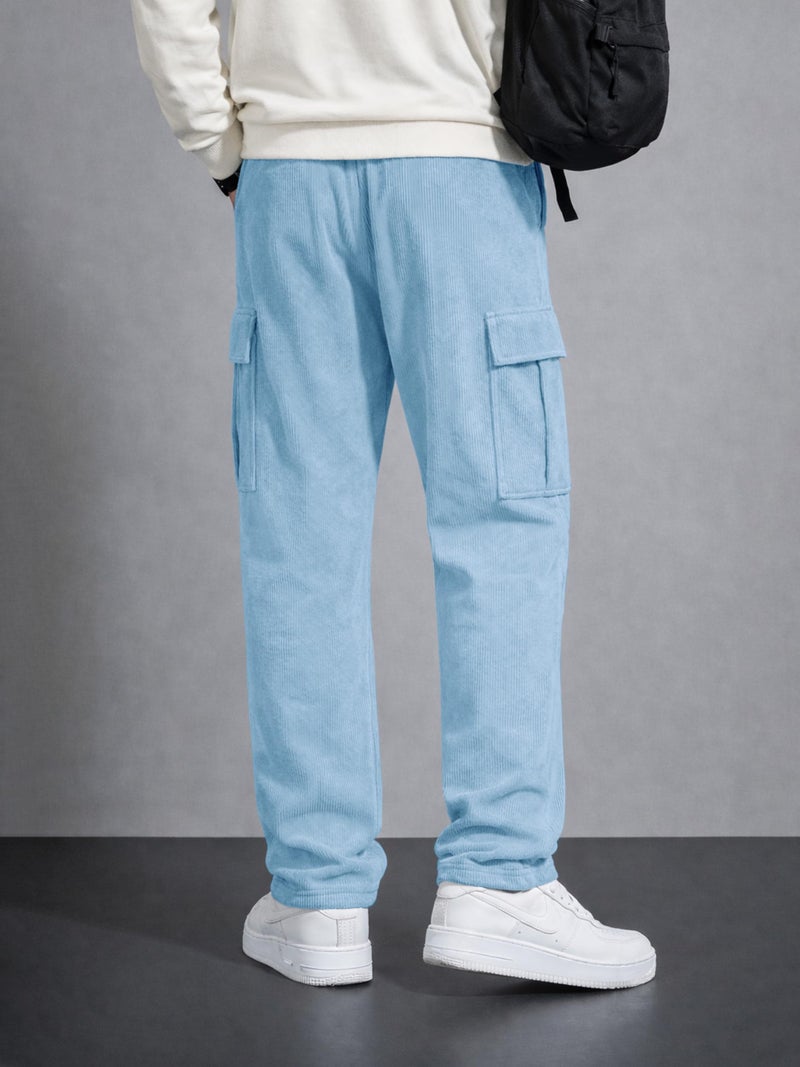 Noble Monk Men Cargo Pant|| Regular Fit Cargo Pants || Super Stylish Cargo Pants || Track Pant for Men - Image 3