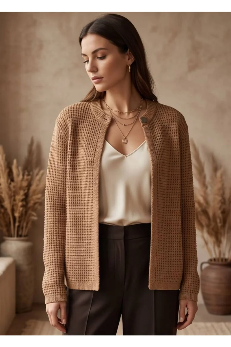 رايفان RYVAN Women's Knit Cardigan