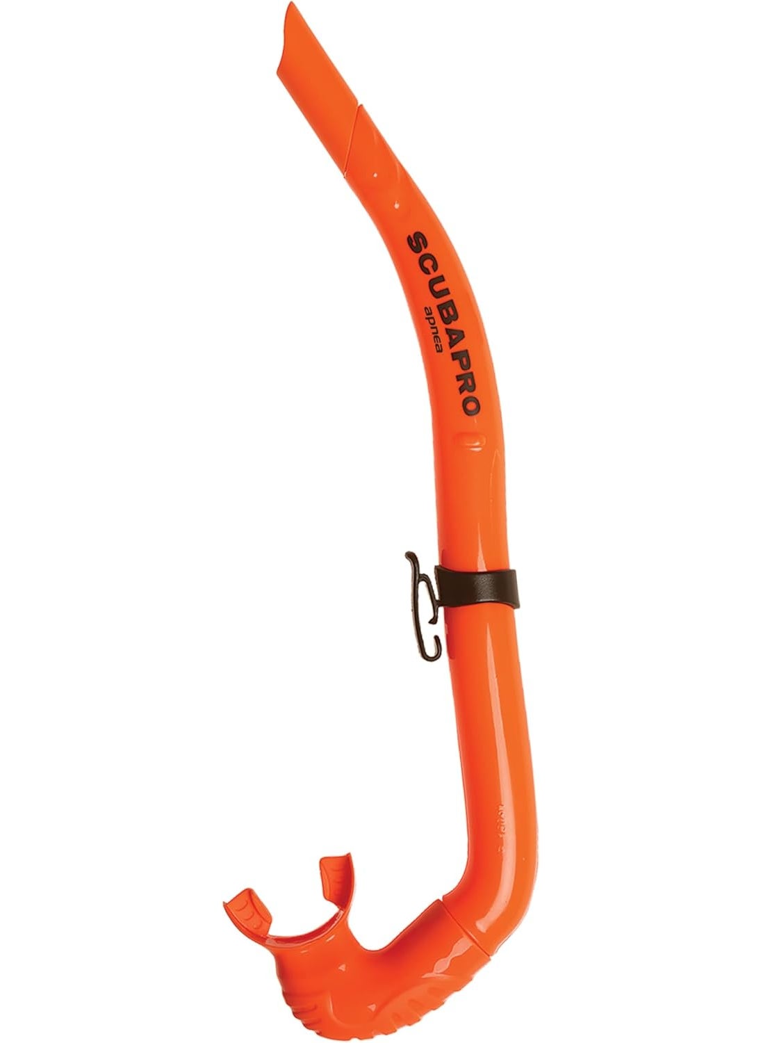 Scubapro SCUBAPRO Apnea Snorkel for Freediving Foldable JTube Design with Removable Upper Barrel Orange  - Image 1