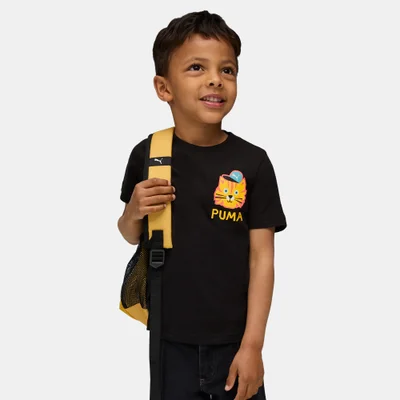 PUMA Kids' Moody Cat Graphic T-Shirt