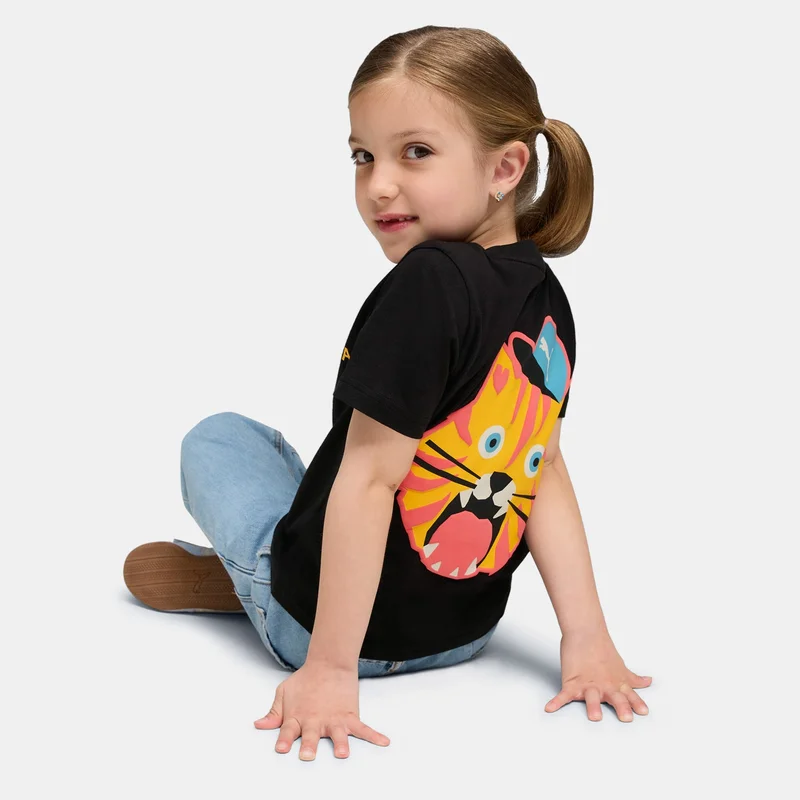 بوما تيشيرت مودي كات جرافيك للأطفال