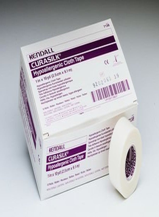 CURASILK Cloth Tape 1" x 10 yd PACK: 12