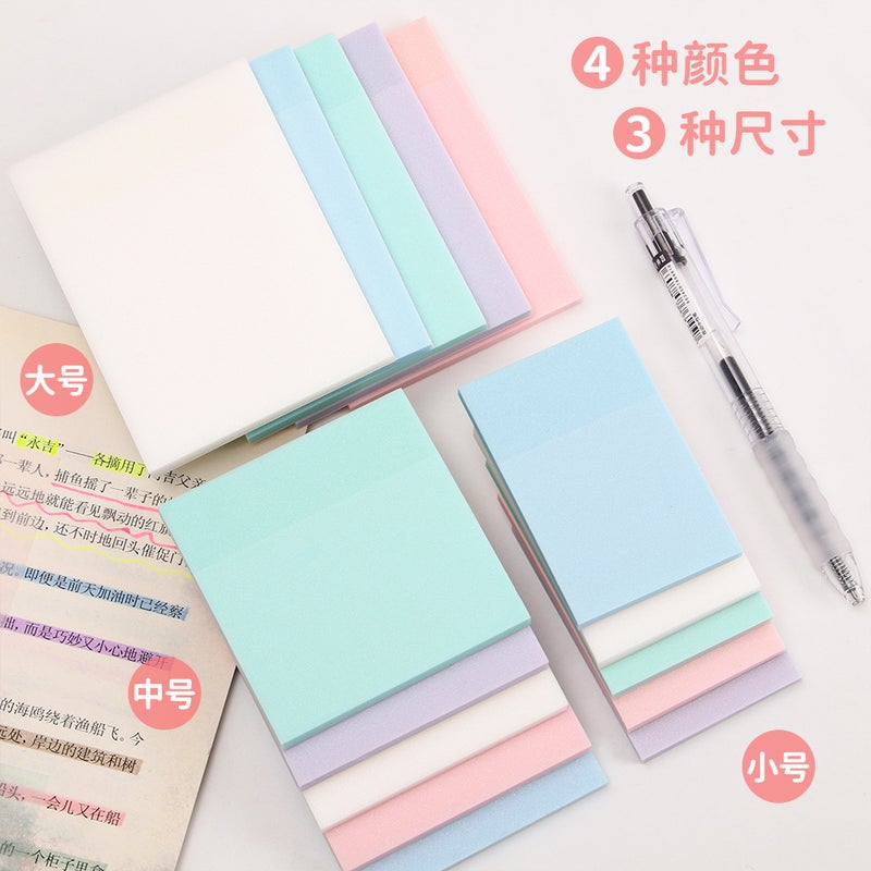 Pet Transparent Frosted Post-It Notes Student Color Notes Notes Notes Notes Notes Notes - Image 5