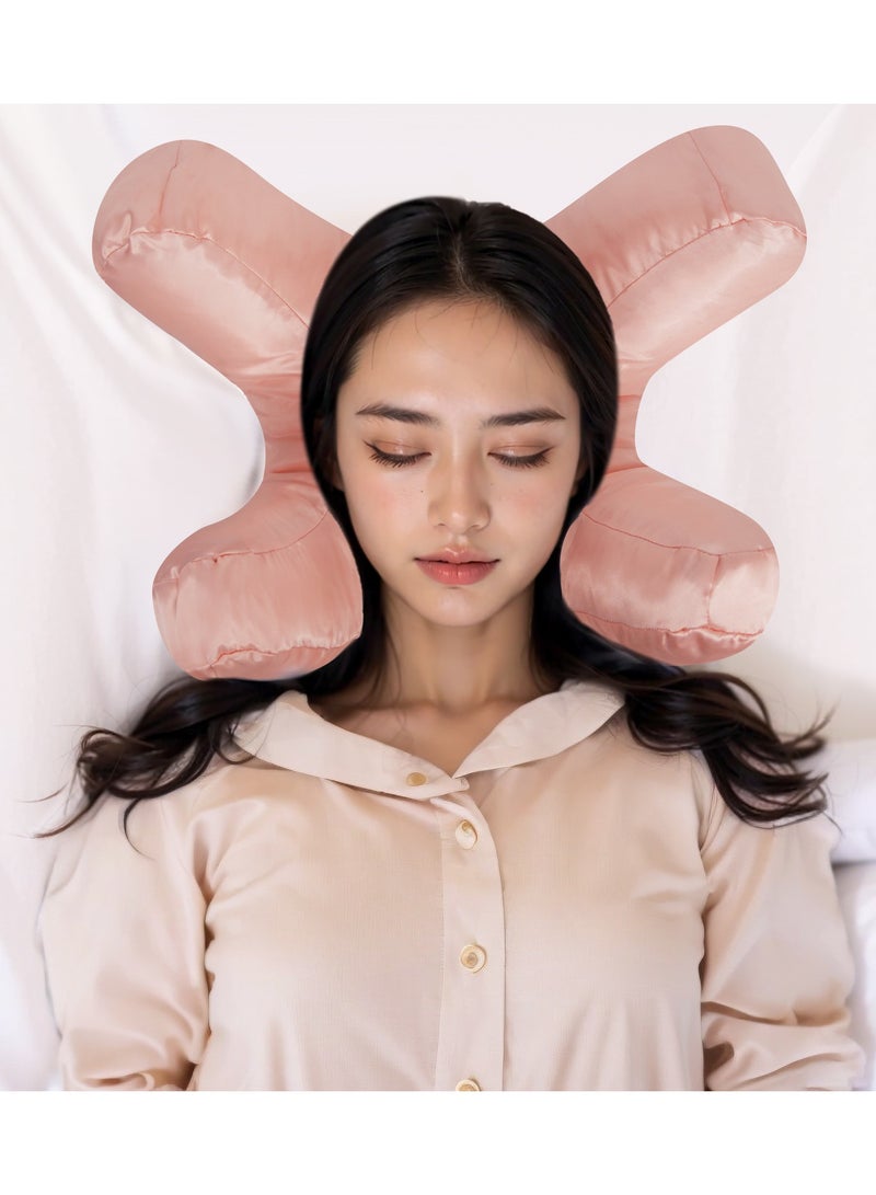 Ru syanl Face Pillow Beauty Pillow Side Sleeper Pillow Face Down Pillow Massage Pillow Face Down Anti Aging Pillow Anti Wrinkle Pillow Side Sleeper - Image 1