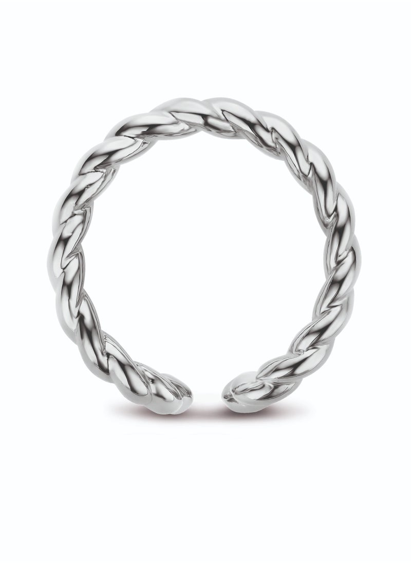 CERRUTI 1881 Chiara Stainless Steel Finger Ring For Women  - Image 2