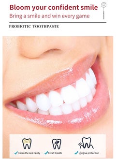 SP 3-PACK  SP-10 Probiotic Brightening Toothpaste, SP-10 Whitening Toothpaste,Deep Cleaning Care Toothpaste 100g*3  - Image 2