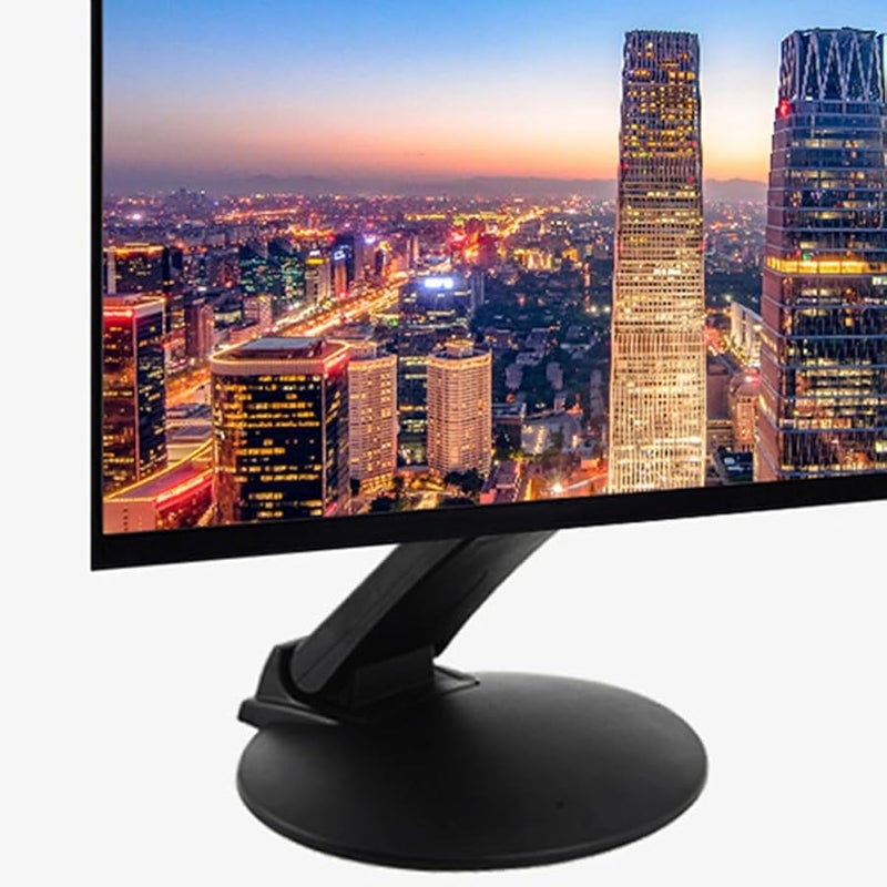 حامل شاشة قابل للطي من الحديد، رافع مريح لقاعدة المكتب يقلل من إجهاد الرقبة بتصميم موفر للمساحة - Image 5