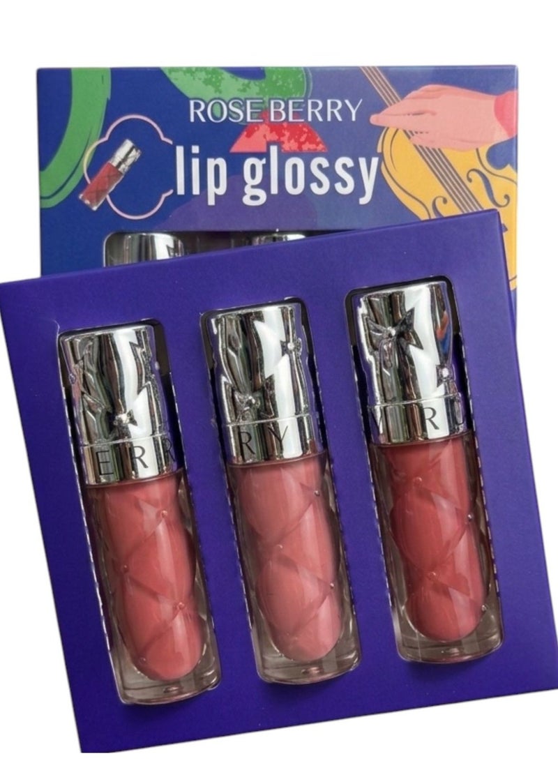 ROSE BERRY 3PCS LIP GLOSSY - Image 2