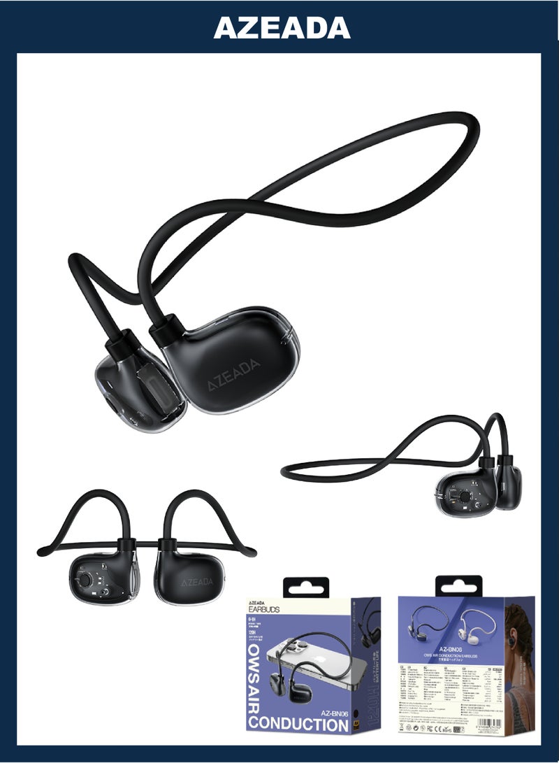 azeada Open Wearable Stereo Air Conducting Headphones - Image 3