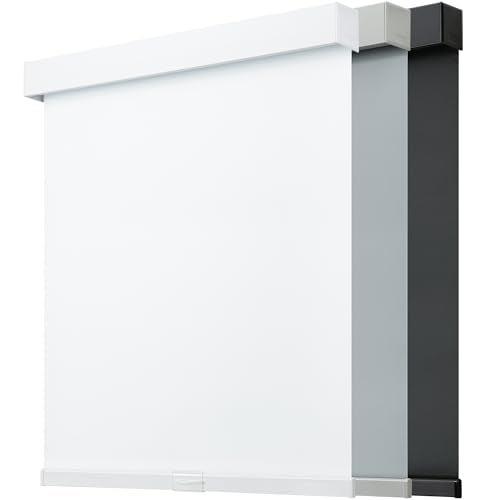 JaeJaes Cordless Blackout Roller Shades, Free-Stop Window Shades Pull Down, Room Darkening Thermal Insulated Fabric Roller Blinds for Indoor Windows Bedroom Office (White, 23" W x 72" H) - Image 1