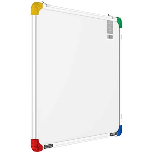 Pragati Systems® Genius Non-Magnetic Double-Sided White Board and Chalk Board for Kids, Home & Kitchen | Durable & Long Lasting Dual Purpose Writing Board | Small Size 1.5x2 Feet (Pack of 1) - Image 1