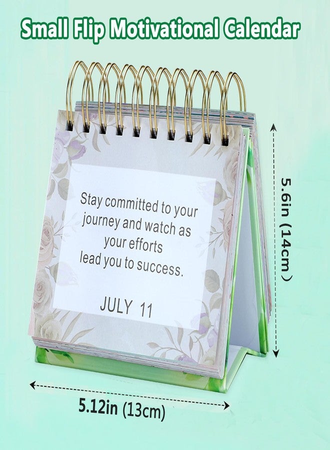Aosemili Daily Inspirational Quote Calendar Desktop 2026 Motivational Calendar for Women Desk Daily Flip Calendar with Inspirational Quotes, Cute Desk Accessories Office Decor Positive Inspirational Gifts - Image 2