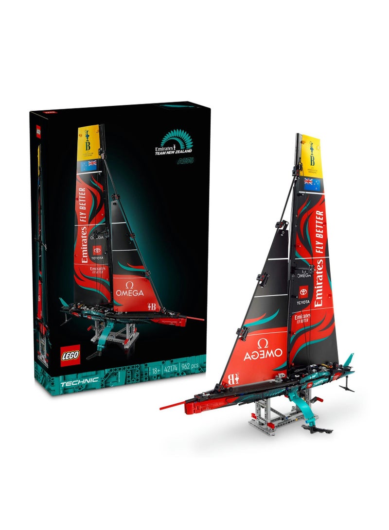 LEGO LEGO Technic Emirates Team New Zealand AC75 Yacht 42174 Building Toy Set (962 Pieces)  - Image 3