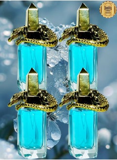 Blue 4 Pieces Classic Christian Blue Gold EDP 25ML  - Image 1