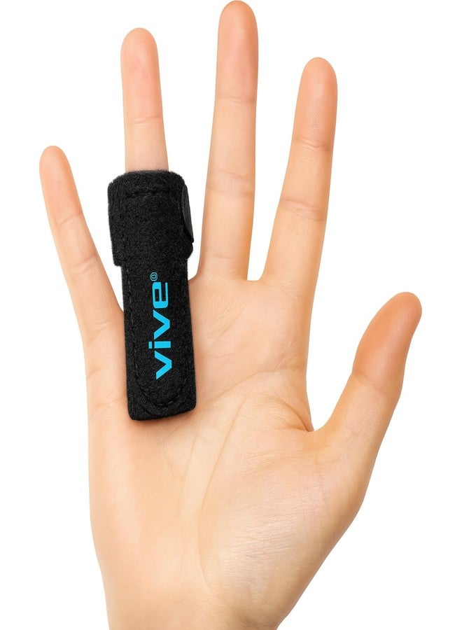Vive Trigger Finger Splint - Support Brace for Middle, Ring, Index, Thumb, Pinky, and Hands - Straightening Curved, Bent, Locked Stenosing Tenosynovitis Tendon Lock Release Knuckle Stabilizer - HSA/FSA - Image 1