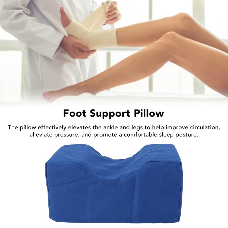 Adjustable Height Breathable Ankle Pillow Foot Elevator Leg Rest Anti Bedsore Cushion Brown - Image 4