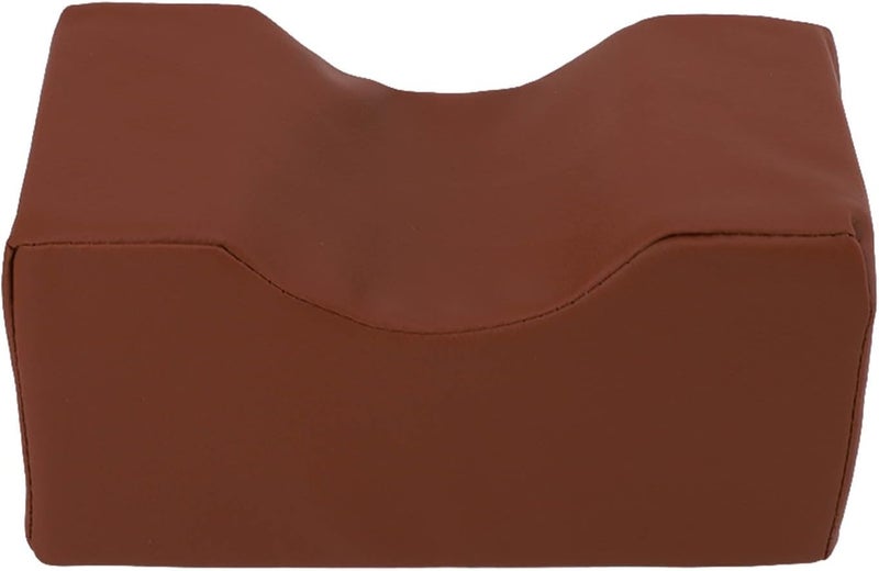 Adjustable Height Breathable Ankle Pillow Foot Elevator Leg Rest Anti Bedsore Cushion Brown - Image 1