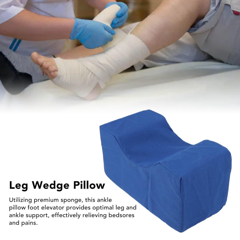 Adjustable Height Breathable Ankle Pillow Foot Elevator Leg Rest Anti Bedsore Cushion Brown - Image 3