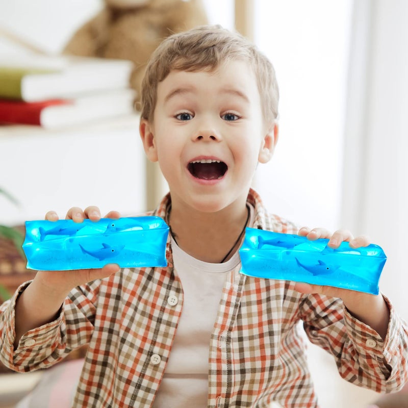 Bedwina Dolphin Water Wiggler Toy  Pack of 2 475Inch Water Snake Sensory Fidget Toys  Slippery Water Tube for Birthday Party Favor or Game Prizes for Kids - Image 5