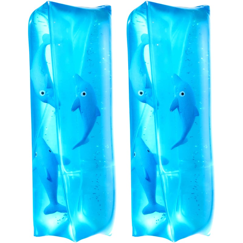 Bedwina Dolphin Water Wiggler Toy  Pack of 2 475Inch Water Snake Sensory Fidget Toys  Slippery Water Tube for Birthday Party Favor or Game Prizes for Kids - Image 4