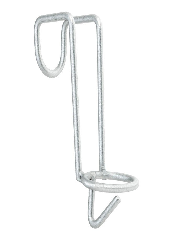 كيو دبليو او ار كي خطافات دلو مياه محمولة للخيول من QWORK، عبوة من قطعتين، ملحقات قابلة للإزالة لإسطبلات الخيول، تُعلق فوق السياج على جدران الإسطبل، مقاومة للصدأ، لوازم الماشية للإسطبلات والحظائر - Image 5