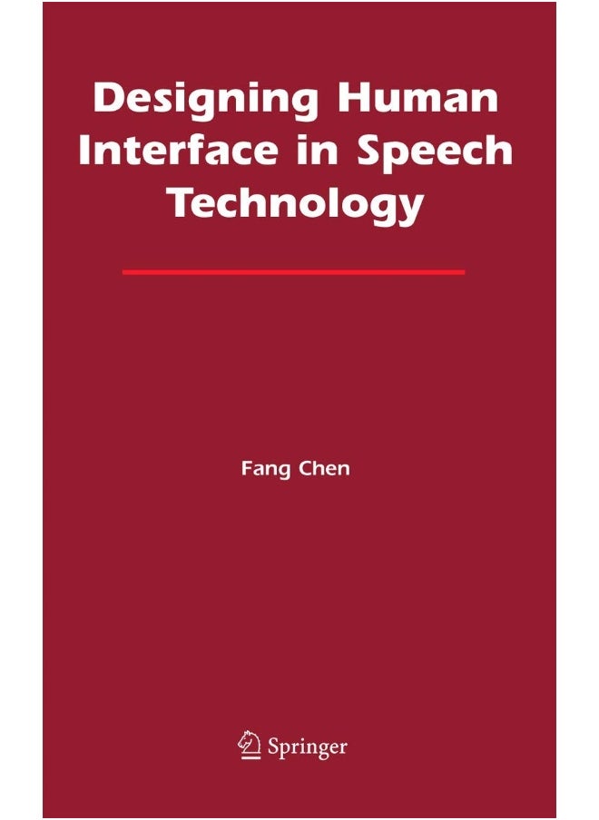 Designing Human Interface in Speech Technology 