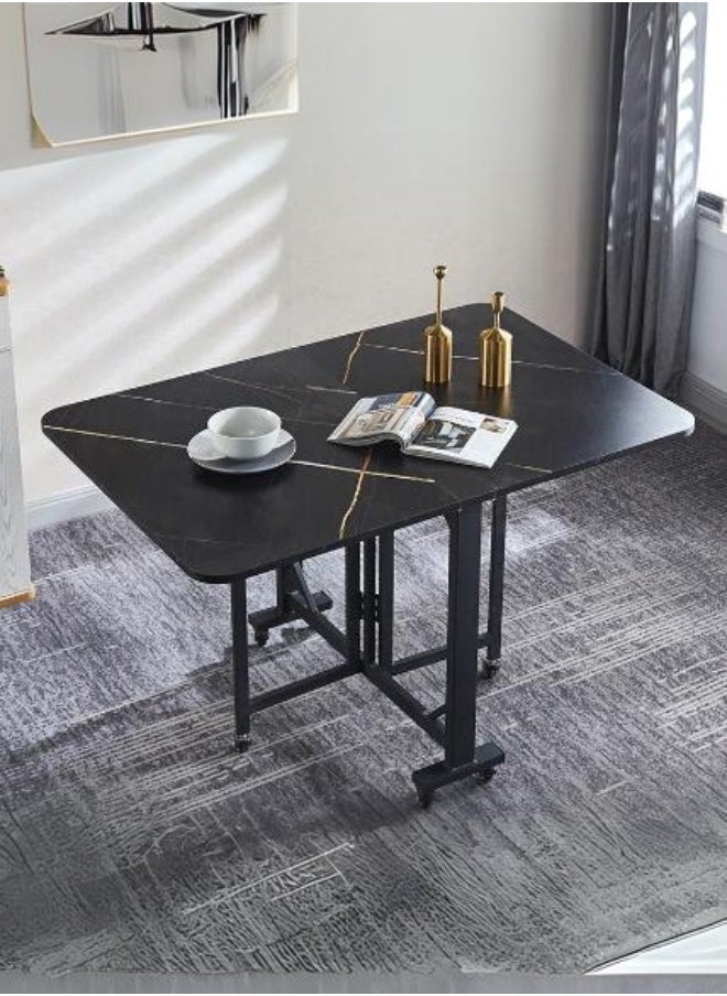 Multi-use black folding dining table - detachable and extendable - pzsku/ZDA5C467DB7DE3304151BZ/45/_/1724486803/3f6ddd46-e063-48a2-9468-ad7ad7252600