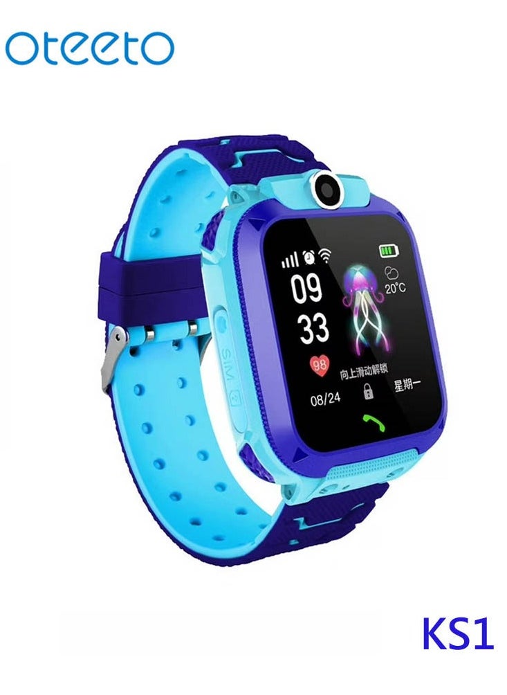 Oteeto Oteeto Kids Smart Watch KS1 with Camera Built in Games  Blue  - Image 3