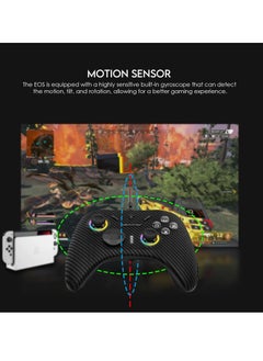 FANTECH GP15 EOS VEGA Controller - INTERCHANGEABLE Sticks and D-Pad - Built in Audio Port - 3 Level Vibration - ANTI DRIFT HALL EFFECT ANALOG - Motion Sensor  - Image 4