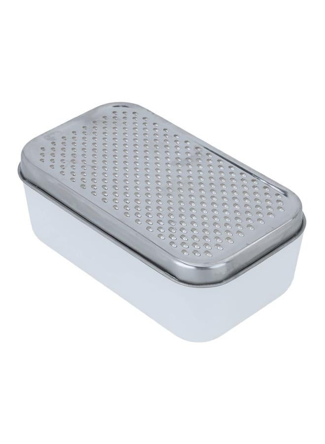 Alsaif Steel Grater Rectangular White  - Image 1