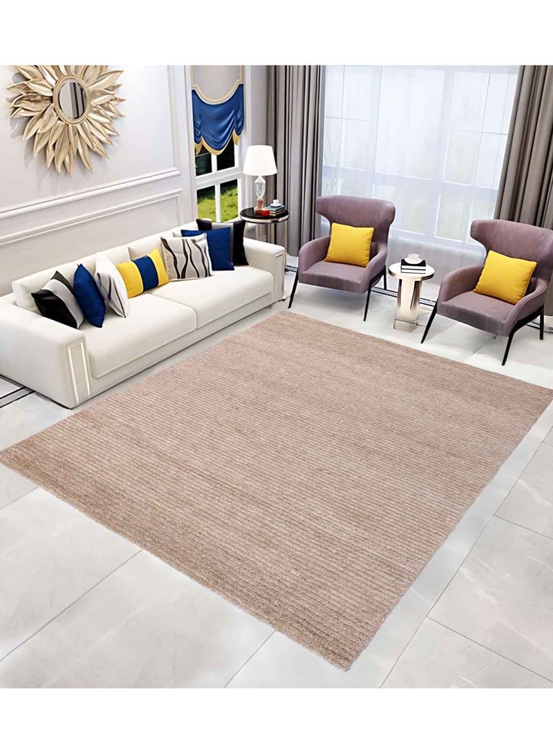 HERITAGE -WOOL RUG- 150X230 CMS- BEIGE - Image 1