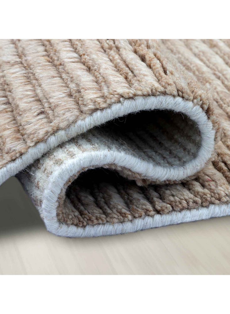 HERITAGE -WOOL RUG- 150X230 CMS- BEIGE - Image 3
