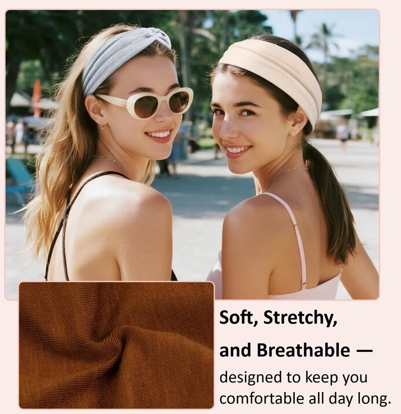 TERSE Headbands for Women Non Slip: Twist Head Bands for Women's Hair Trendy Fashion Hair Bands - Image 4