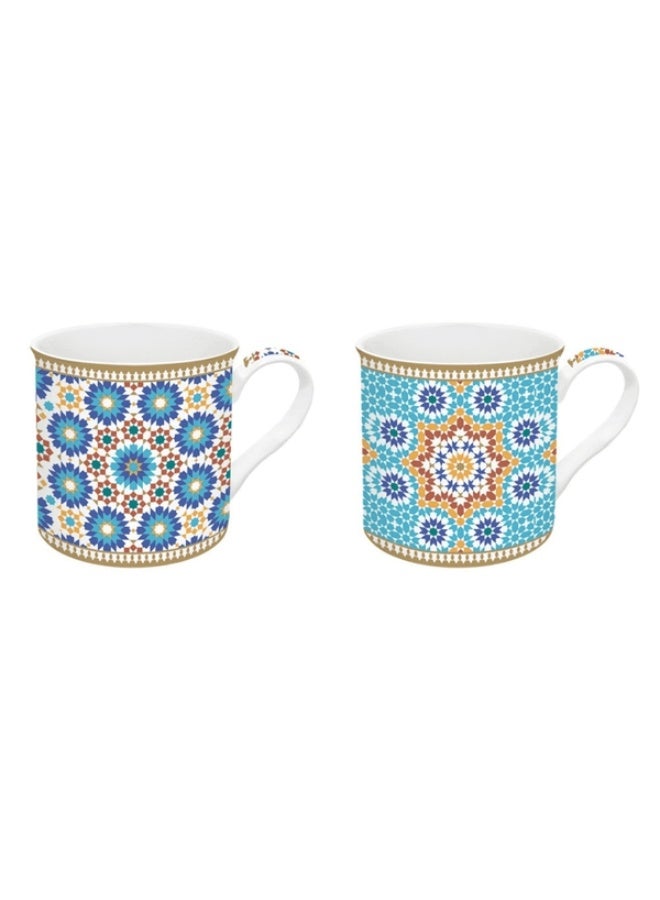 Easy Life Atmosphere Marrakech Fine China Mug Multicolor 300ml - Image 1