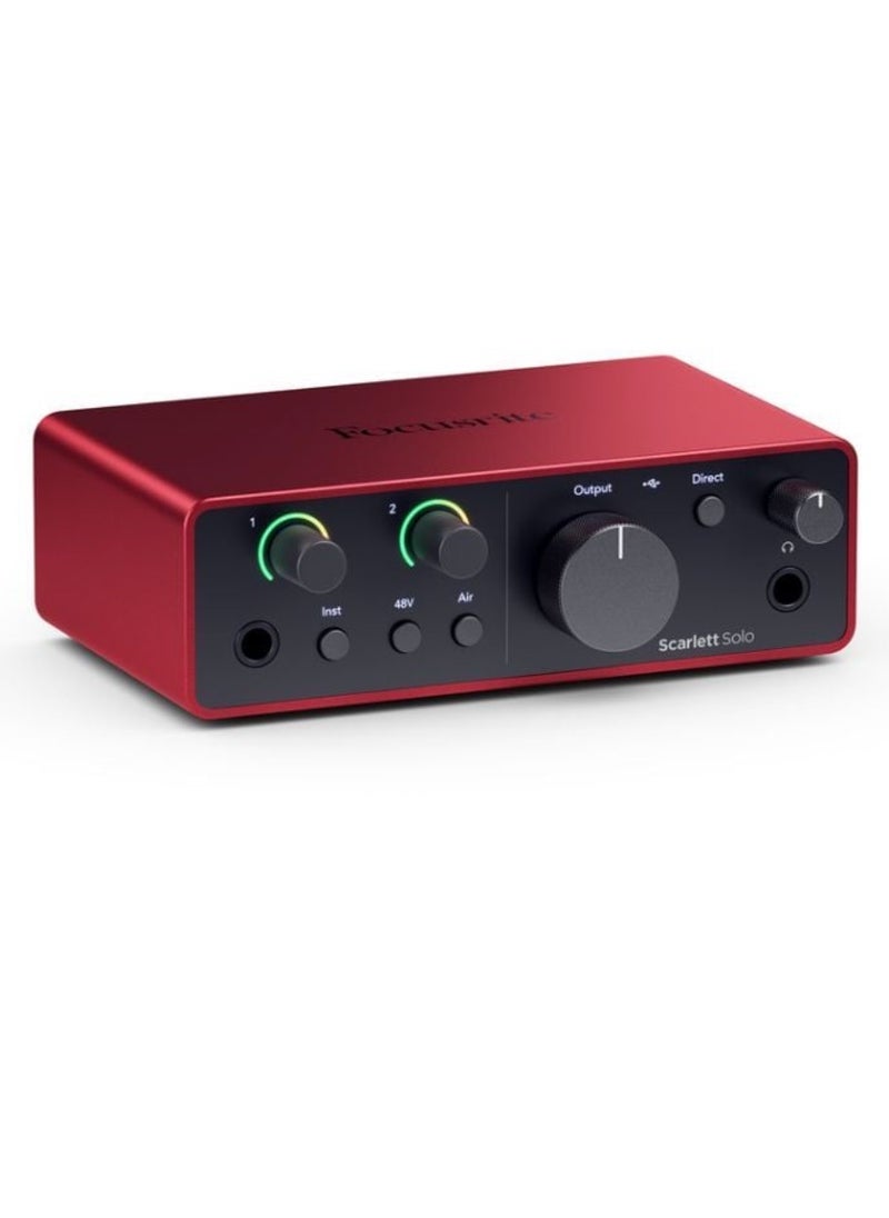 Scarlett Solo 4Th Generation Audio Interface - pzsku/ZDA5CF81DDECEEB9F7BD4Z/45/_/1718265463/4e94f89d-e5f7-4e24-b0a6-519eff358cca