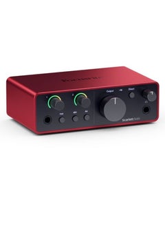 Focusrite Scarlett Solo 4Th Generation Audio Interface  - Image 1